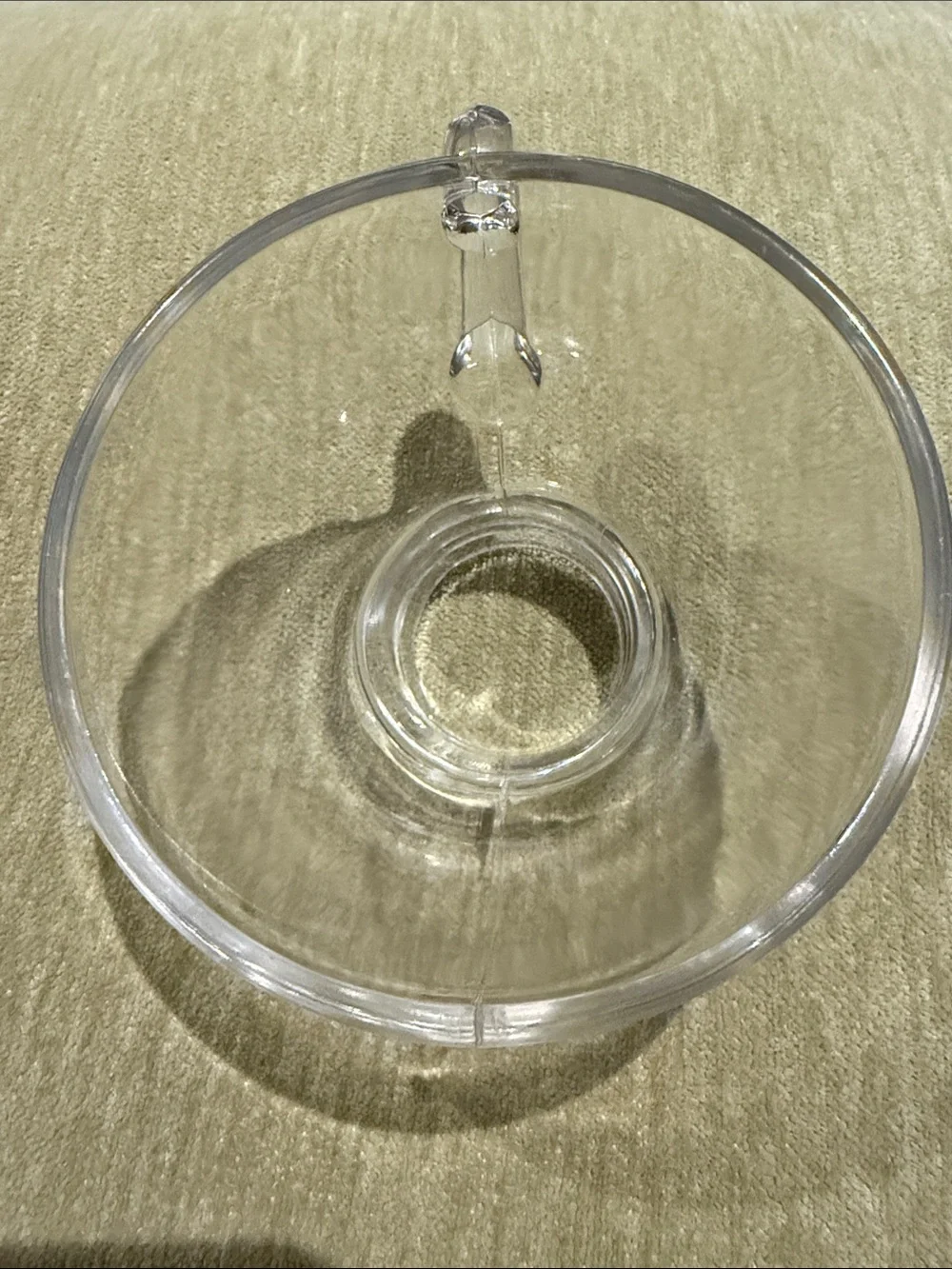 Vintage 1940s 1950s  Glass Canning Funnel